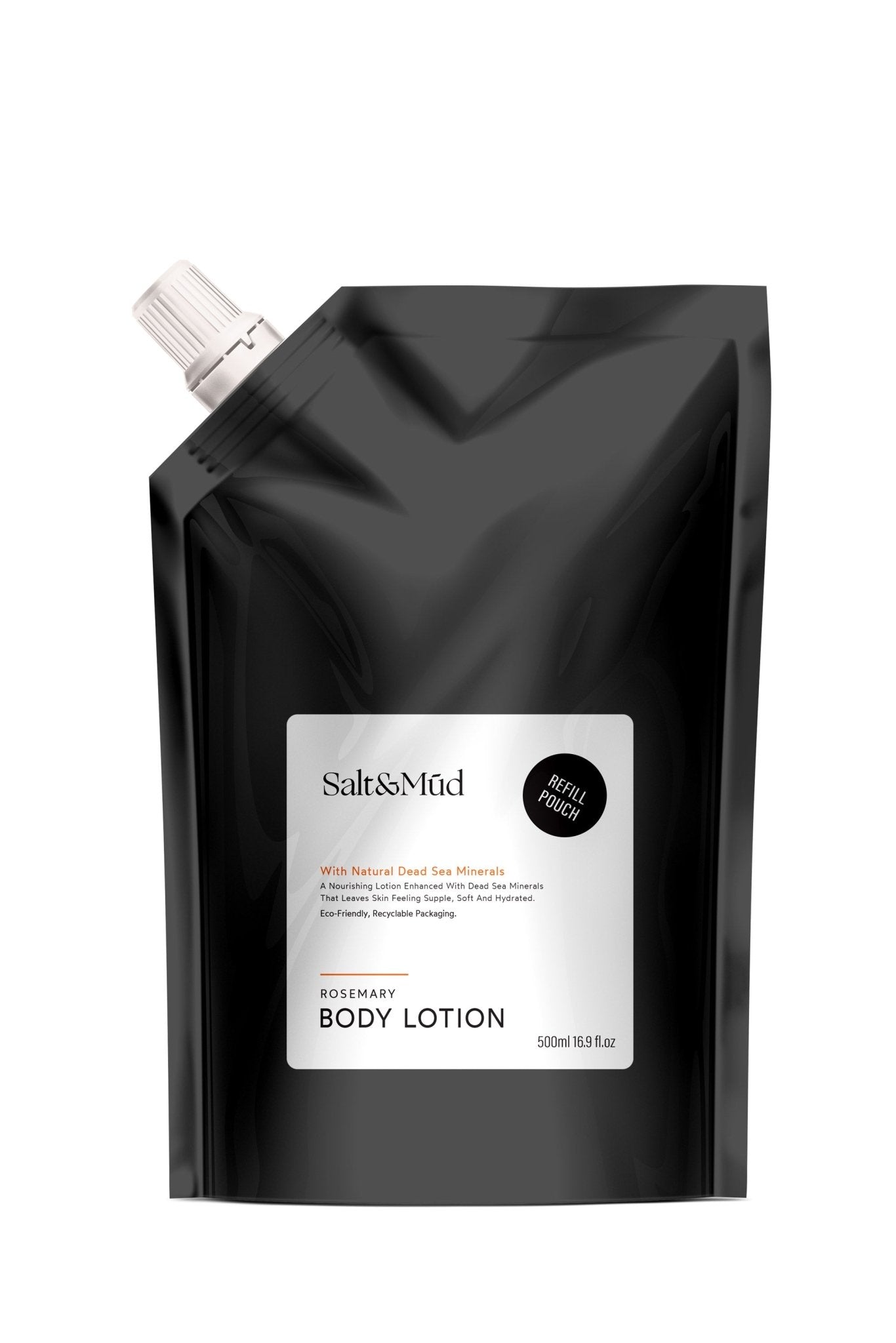 Refill Body Lotion With Dead Sea Minerals 500ml - Salt And Mud